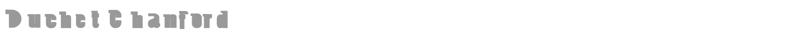 Duchet Chanford font preview